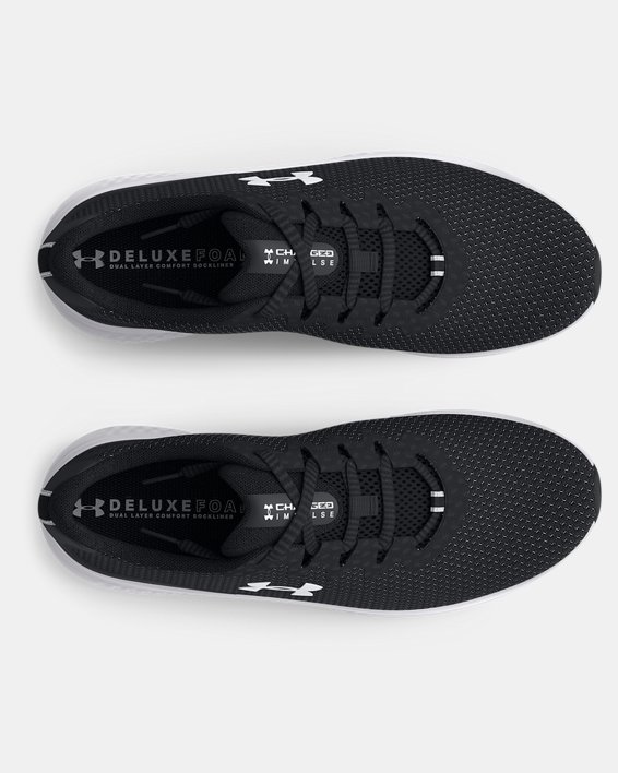 Women's UA Charged Impulse 3 Running Shoes, Black, pdpMainDesktop image number 2